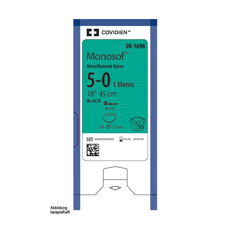 Monosof P-11 4/0=1,5 schwarz