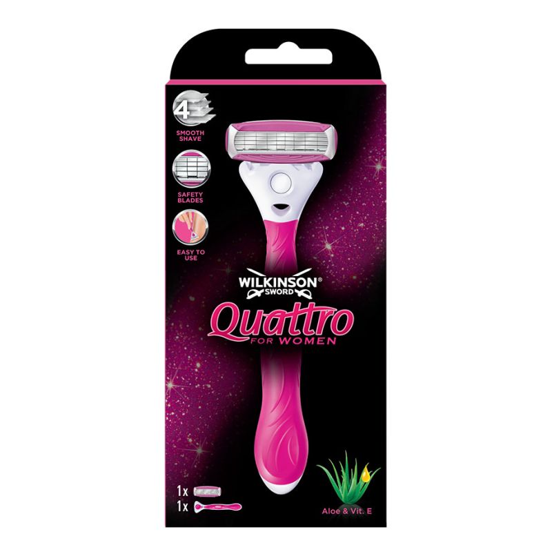 Rasierapparat Wilkinson Quattro pink