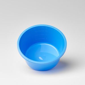 Einmal-Kunststoffschalen blau